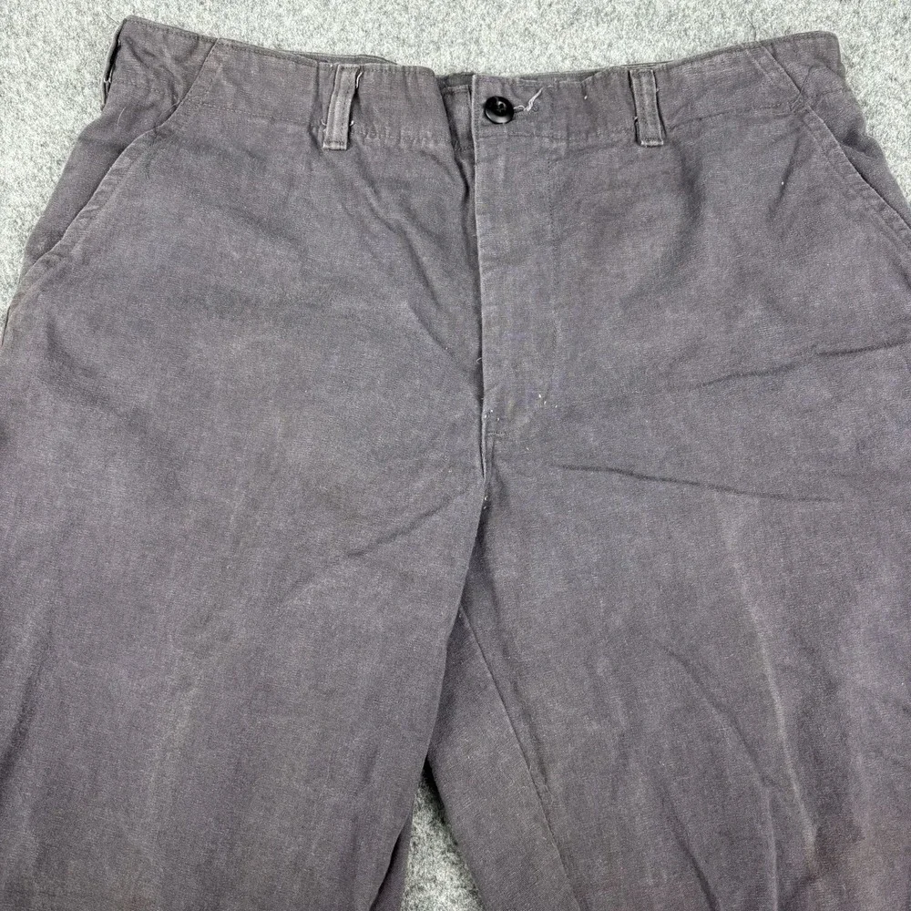 Vintage Rattlers Brand Pants Men's 36x32 Gray Made In USA Workwear Outdoor 90s